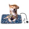 Pet Heating Pad Dog Electric Waterproof Mat Warming Bed Indoor Heated Bed